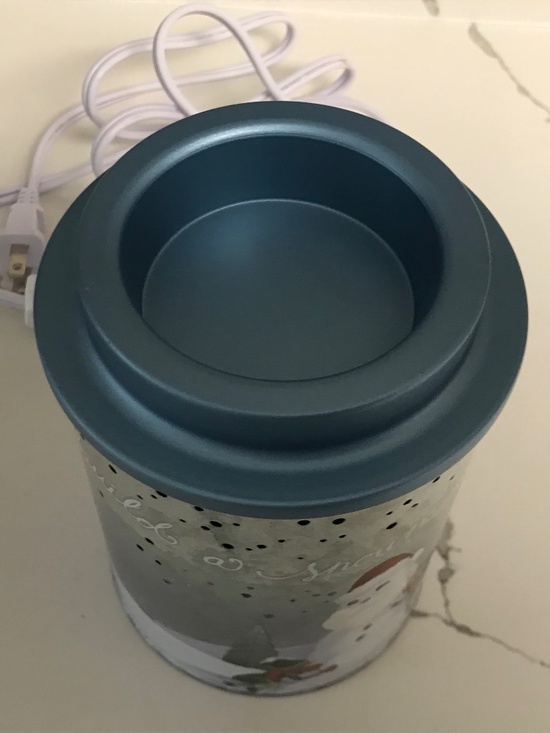 Snowman Metal Night Light Christmas Decor ‘Let’s Build A Snowman’ - Picture 8 of 8